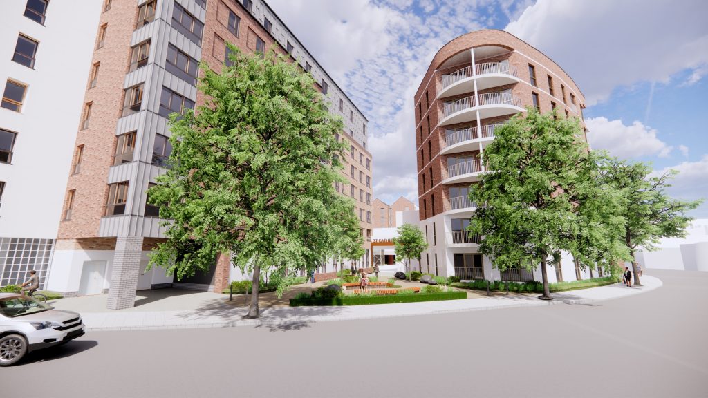 Previous Six Storey Proposal For Plot 4